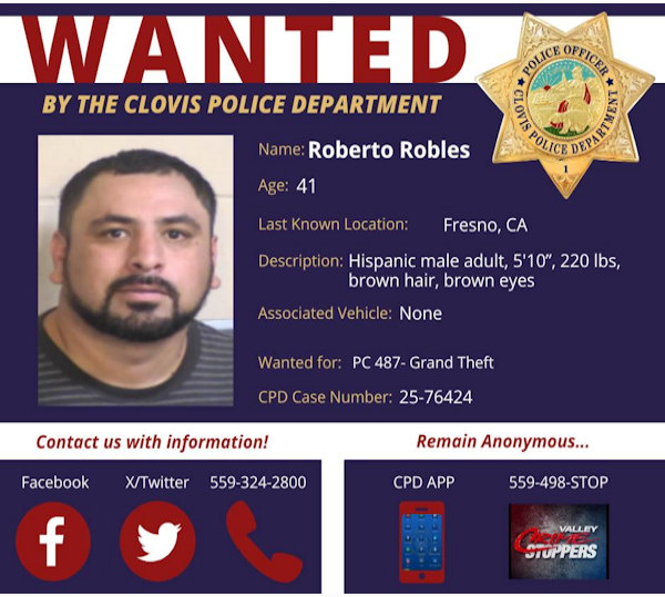 CPD wanted Robles