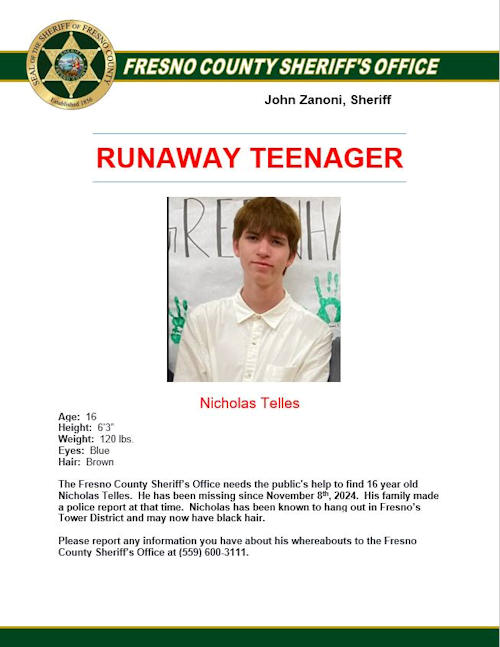 FCSO missing Telles