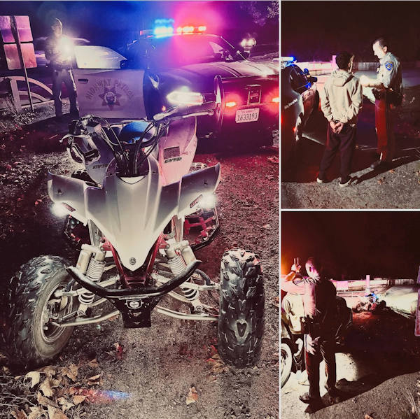 Merced CHP quad