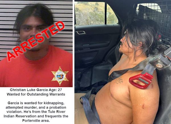 TCSO arrest Christian Garcia