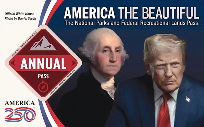 america the beautiful pass 2026 trump