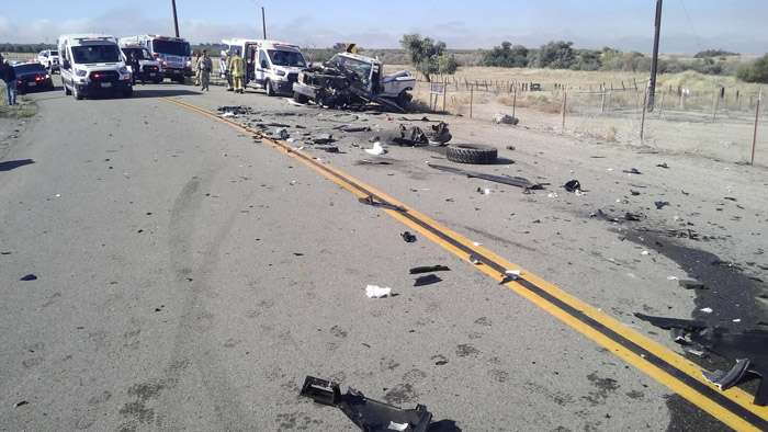 Madera CHP crash
