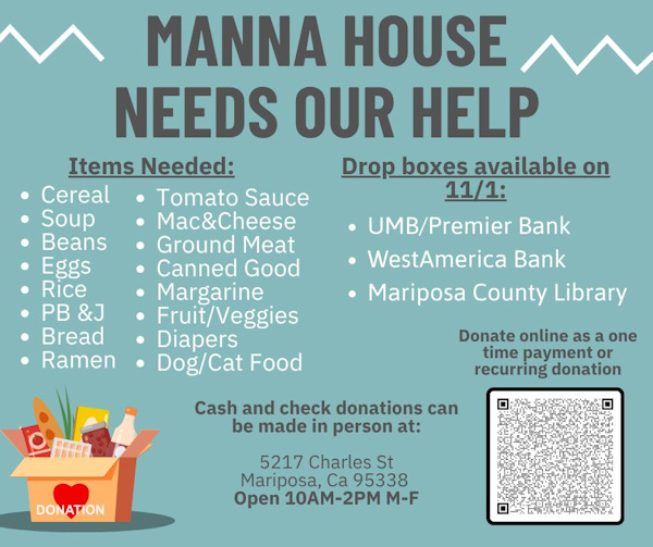 Manna House food