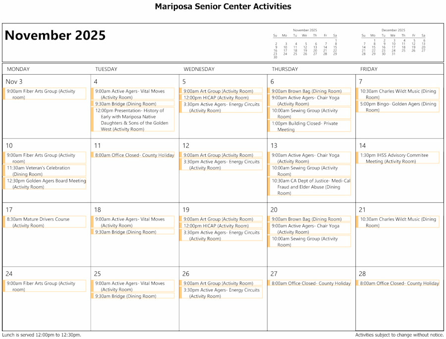 November Activities2