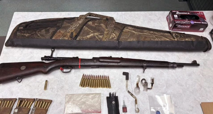 Tuolumne SO bust rifle