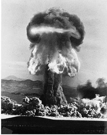 nuclear bomb test nevada NNSS History atmospheric test
