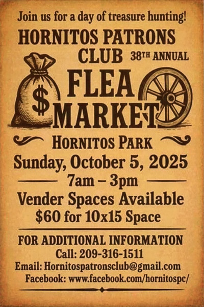 10 5 25 Hornitoes flea market 400