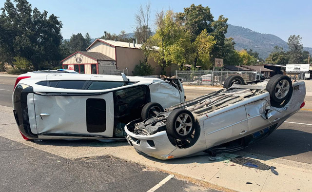 Oakhurst CHP crash 1