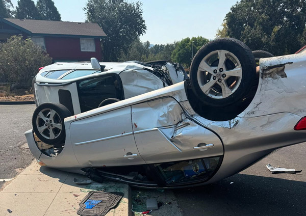 Oakhurst CHP crash 2