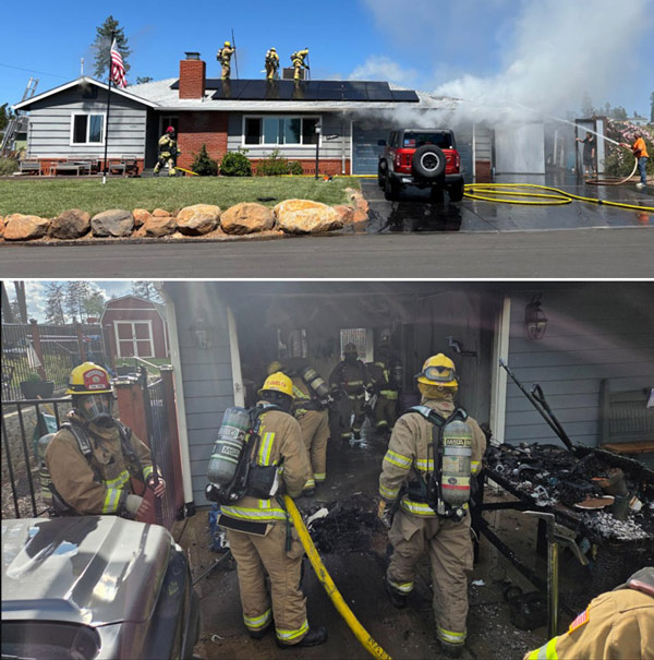 CAL FIRE house fires