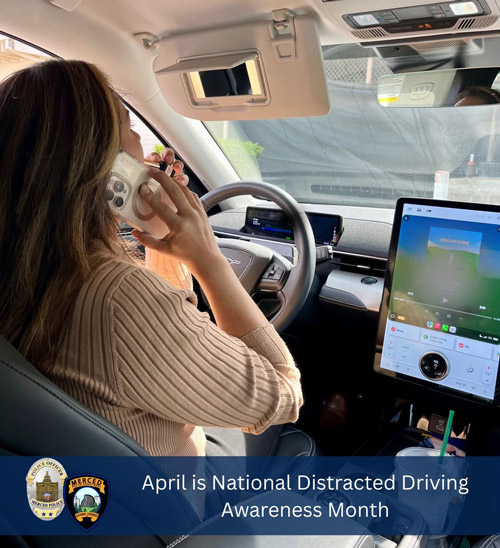 MPD distracted driver