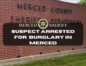 Merced SO burglary