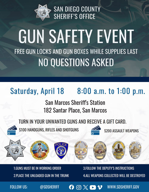 SDSO gun event