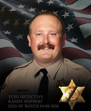 TCSO end of watch Hoppert