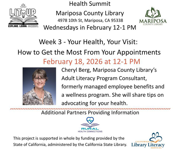 MCL Mariposa Library health