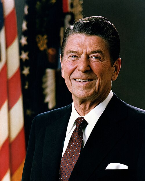 Ronald Reagan Official Portrait of President Reagan 1981