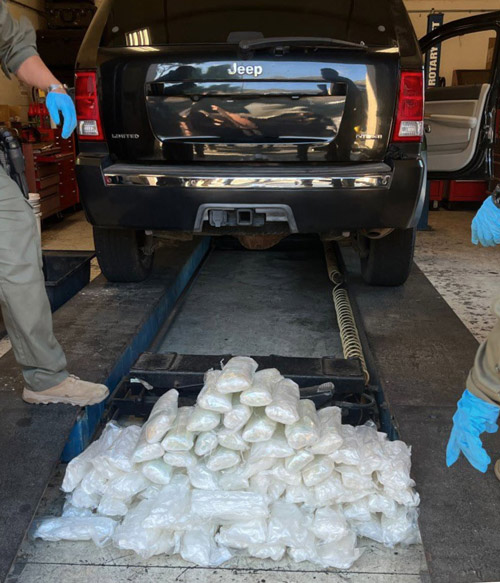 SDSO drugs in suv