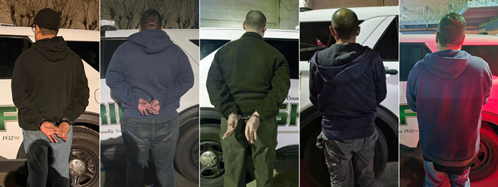 TCSO arrests 700