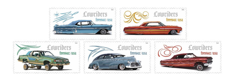 us postal service showcases new lowriders stamps 1