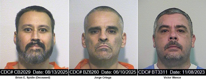CDCR CB2029 Spidle deceased