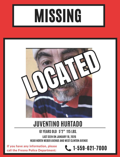 FPD missing Hurtado found