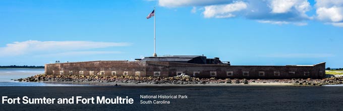 Fort Sumter and Fort Moultrie National Historical Park South Carolina credit nps