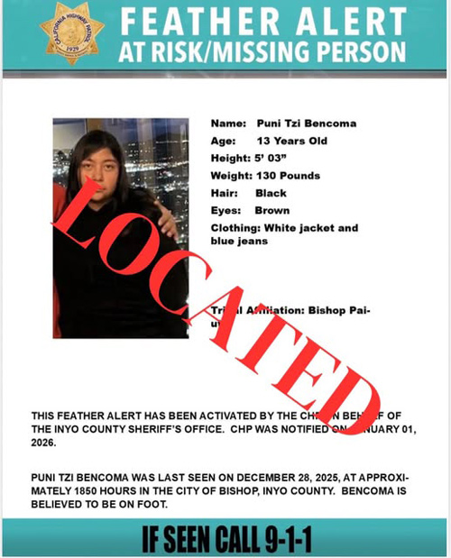 ICSO missing Bencoma found