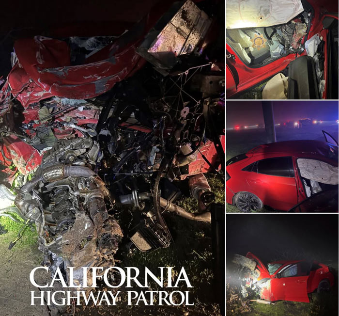 Madera CHP crash