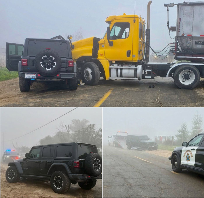 Merced CHP fog