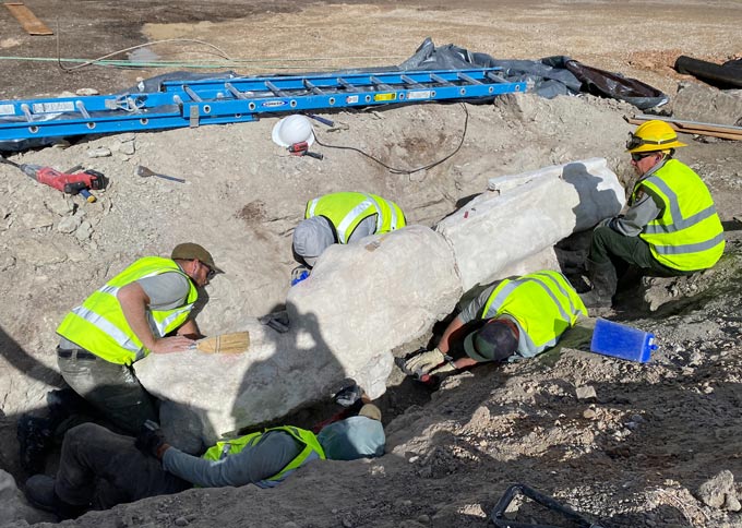 Quarry Parking Lot Excavation
