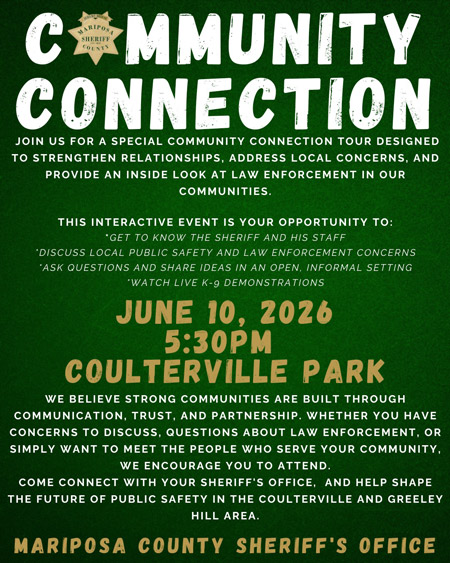 Mariposa SO Community Connection 450