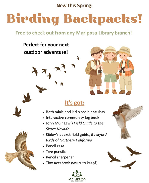 MCL birding backpacks
