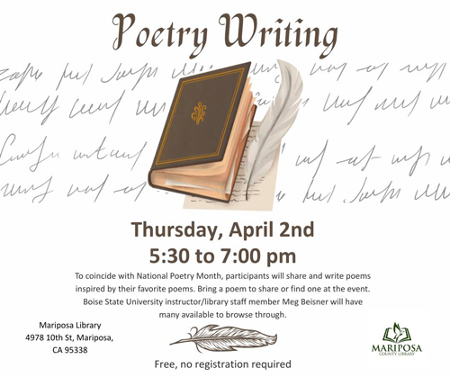MCL poetry writing
