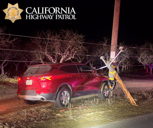 Madera CHP crash