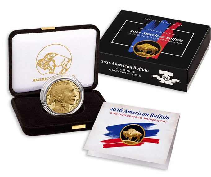 American Buffalo 2026 One Ounce Gold Proof Coin