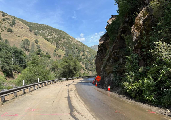Caltrans 140 open