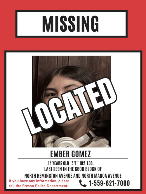 FPD missing Gomez found