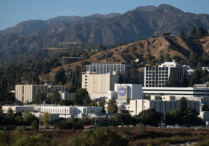 JPL with NASA Logo