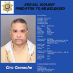Madera County Sheriff’s Office Alerts the Public to a Prisoner Release of a Sexually Violent Predator 
