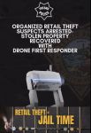 Fresno Police Use a Drone to Safely Locate and Arrest Organized Retail Theft Suspects (Video)