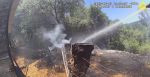 Tuolumne County Deputy Helps Extinguish Fire Near Homes on Jack Rabbit Trail (Video)