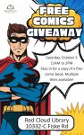 Red Cloud Library to Host Free Comic Book Giveaway in Greeley Hill on Saturday, October 3, 2026
