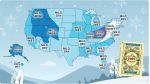 2027 Old Farmer’s Almanac Arrives With a Prediction of Mild and Wet 2026-2027 Winter For California; A Snowier-Than-Normal Winter Is Expected In The Intermountain Region and Pacific Northwest