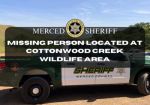 Merced County Sheriff Reports Missing Man Located at Cottonwood Creek Wildlife Area Near the San Luis Reservoir