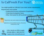 Mariposa County Health & Human Services Officials Ask if the CalFresh Program is Right for You?