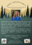 Mariposa Library Hosts Local Author Beth Pratt with Her New Yosemite Wildlife Book on Thursday, June 4, 2026