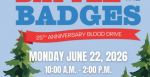 25th Annual North Valley Battle of the Badges Blood Drive in Oakhurst Today (Monday), June 22 and Madera on June 25 & July 8