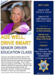 California Highway Patrol Offers Free Senior Driver Improvement Class in Oakhurst on Thursday, August 6, 2026