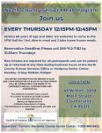 Northern Mariposa County Senior Meal Program Offered Every Thursday in Coulterville