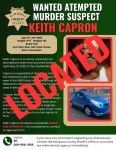 Attempted Murder Suspect in Mariposa County Has Been Located, Mariposa County Sheriff's Office Reports